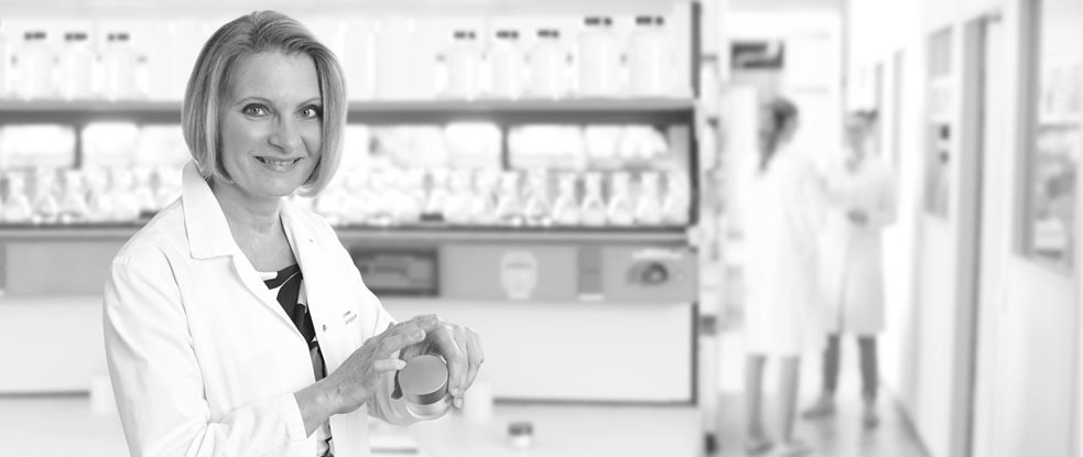 Scientifique dans un laboratoire