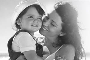 Femme avec son enfant