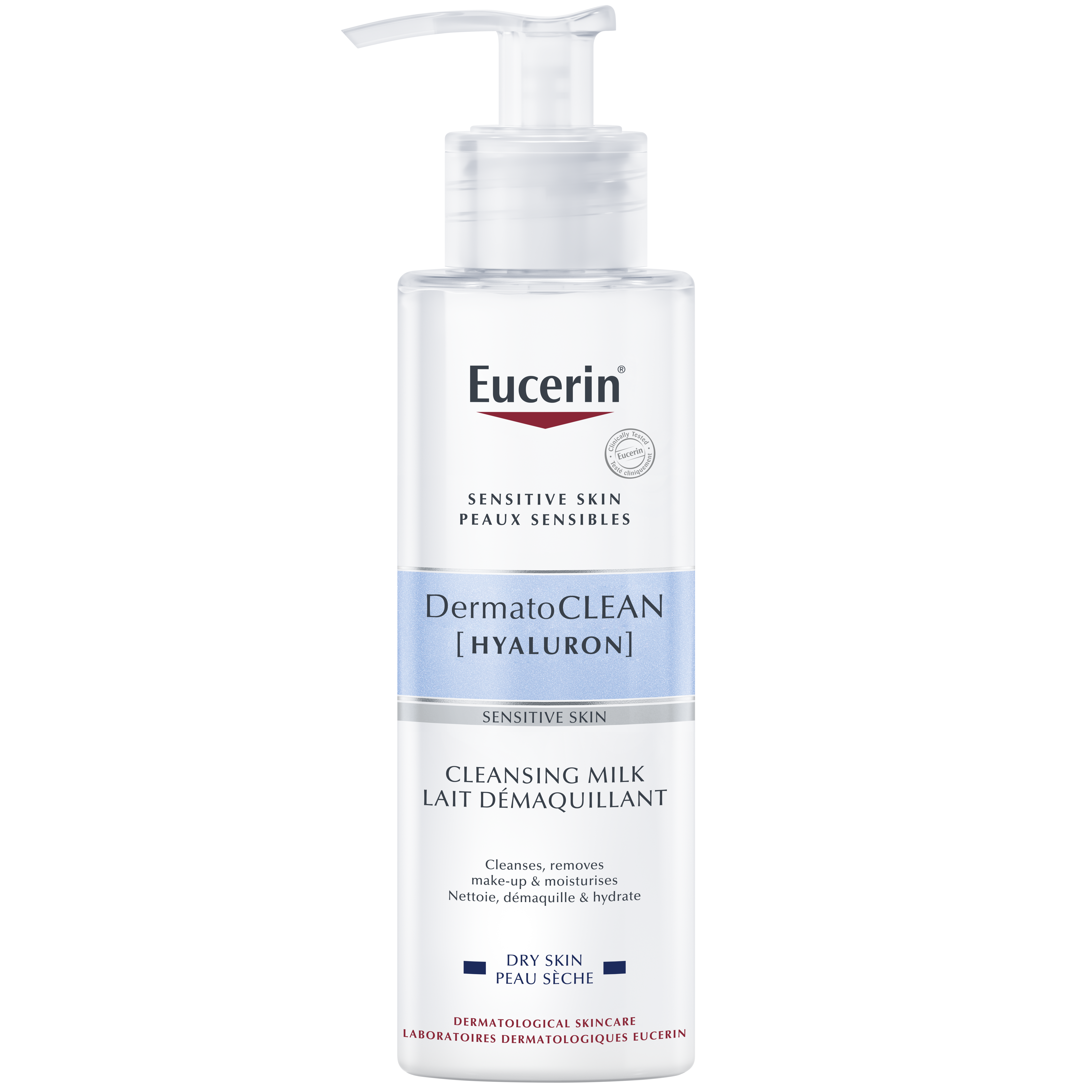 EUCERIN DermatoCLEAN Lait Démaquillant Doux